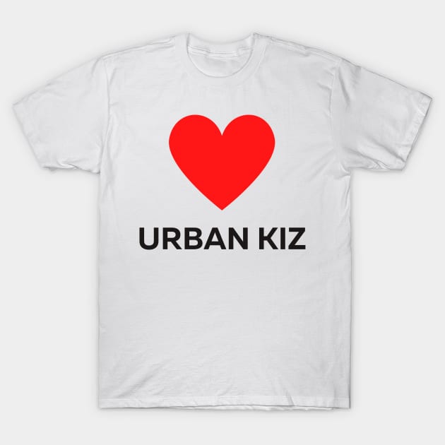 Urban Kiz Social Dance Kizomba Design T-Shirt by Liniskop